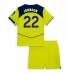 Tottenham Hotspur Brennan Johnson #22 Tredjedraktsett Barn 2025-26 Korte ermer (+ Korte bukser)